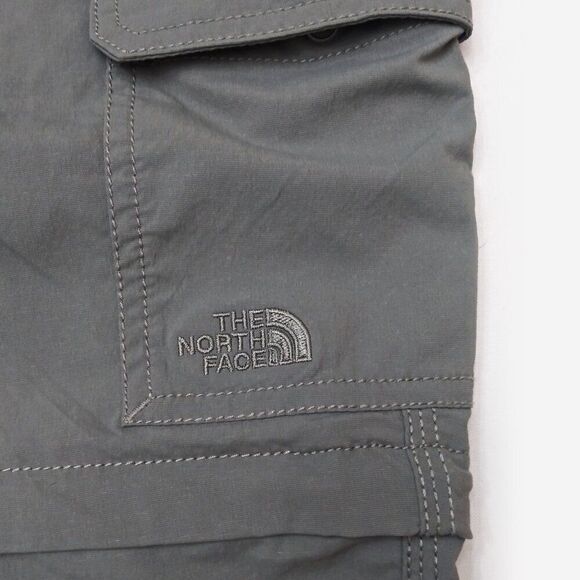 THE NORTH FACE Paramount Convertible Cargo Hiking Pants Zip Off Outdoors Gray 20 - Picture 8 of 12